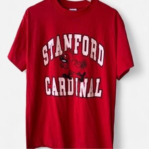 Vintage Stanford University T-Shirt Men’s Size L College Y2K Stanford Cardinals